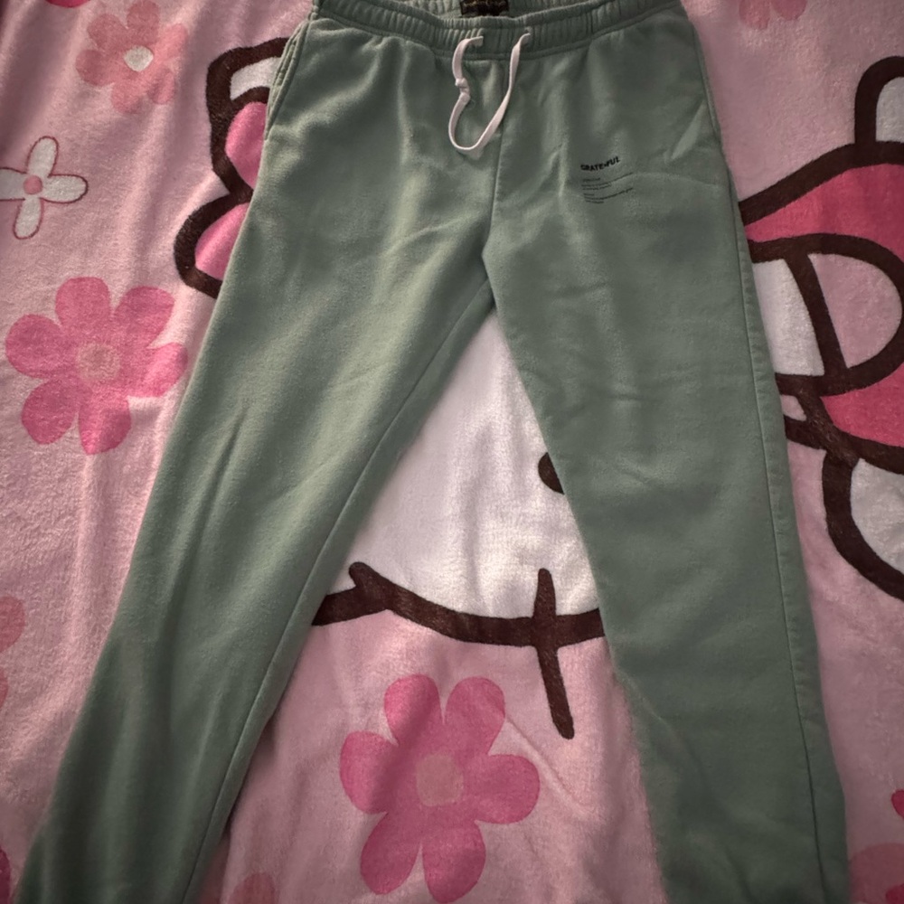 Green Jogger Sweatpants
